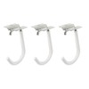 Alberts 800857 Bicycle Hook Curved Blue Galvanised Hook Depth 90