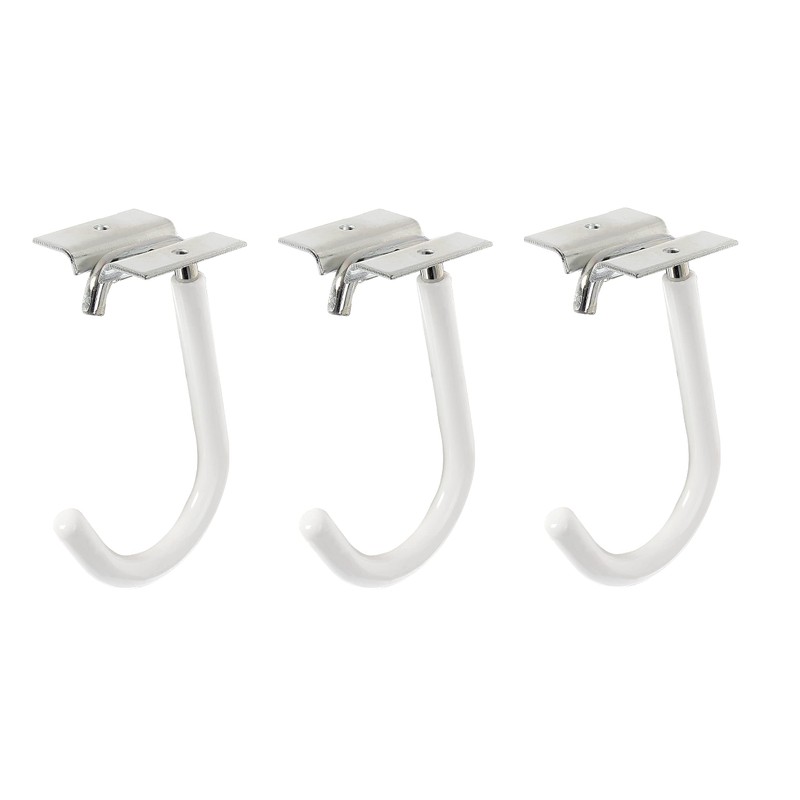 Alberts 800857 Bicycle Hook Curved Blue Galvanised Hook Depth 90