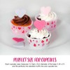 Anniversary House Cupcake Cases, 75 Pieces, Greaseproof Paper Baking Cups,
