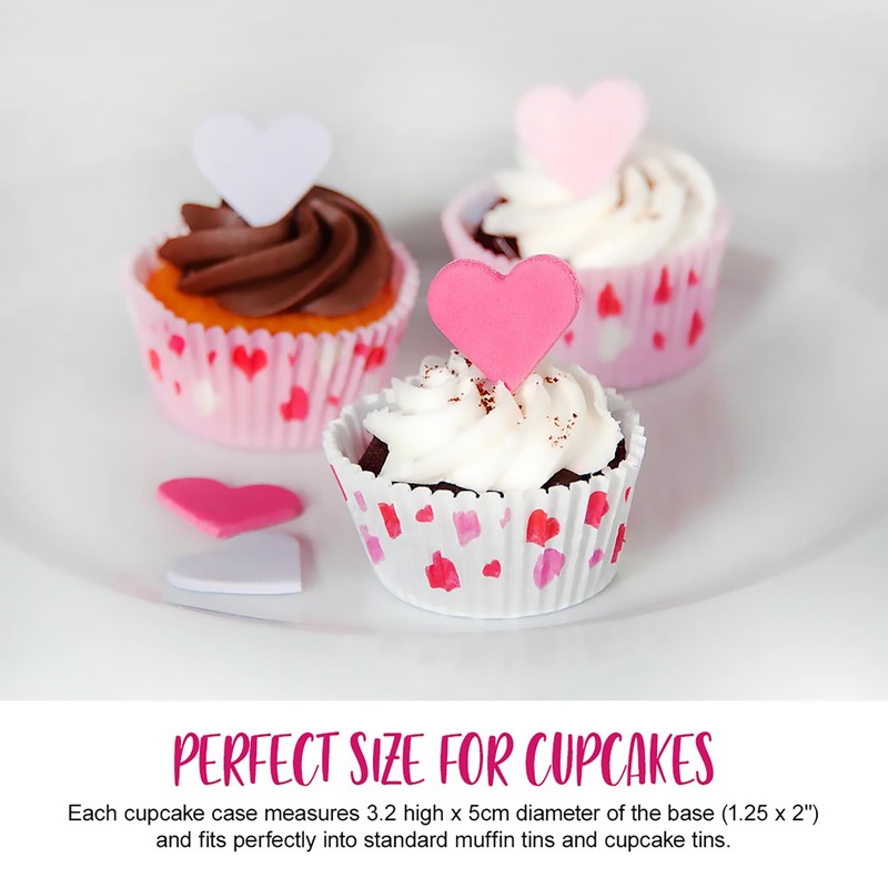 Anniversary House Cupcake Cases, 75 Pieces, Greaseproof Paper Baking Cups,