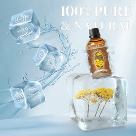 wusiyork Helichrysum Essential Oil 100ML - 100% Pure and Natural Therapeutic Grade Oils for Aromatherapy Diffuser - 3.4 Fl Oz/Helichrysum
