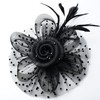 SAISI Black Fascinators Hat for Women Tea Party Fashion Kentucky