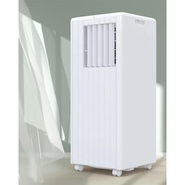 Portable Air Conditioner,8000 BTU Portable AC Unit up to 350 Sq,3 IN 1 with Remote Control,White