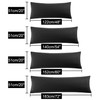 sourcing map Soft Brushed Microfiber Body Pillow Cover with Zipper
