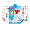 The little Mermaid Temporary Tattoos,4 Sheets 100+ Patterns Princess Temporary