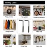 IDEALSV 304 Stainless Steel Screw in Hooks 2 Inch 7