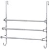 CANYAVE Over The Door Towel Rack, Extendable Triple Towel Storage
