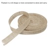 PATIKIL 1 Inch Wide 20 Yards Burlap Fabric Ribbon, 1
