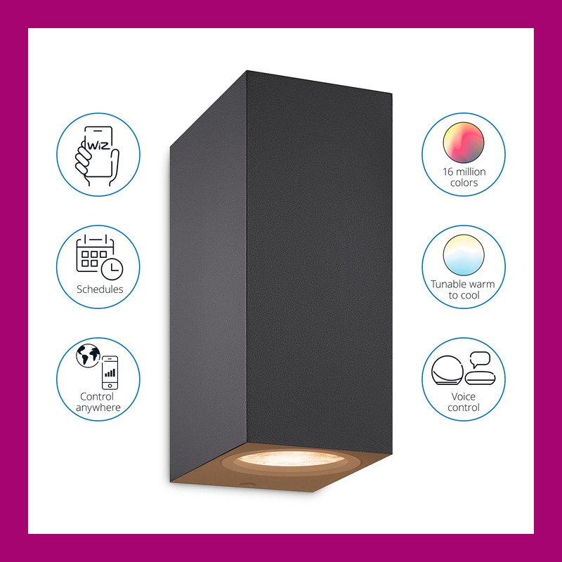 WiZ Colour Imageo Smart Connected WiFi Ceiling Light Spots 2