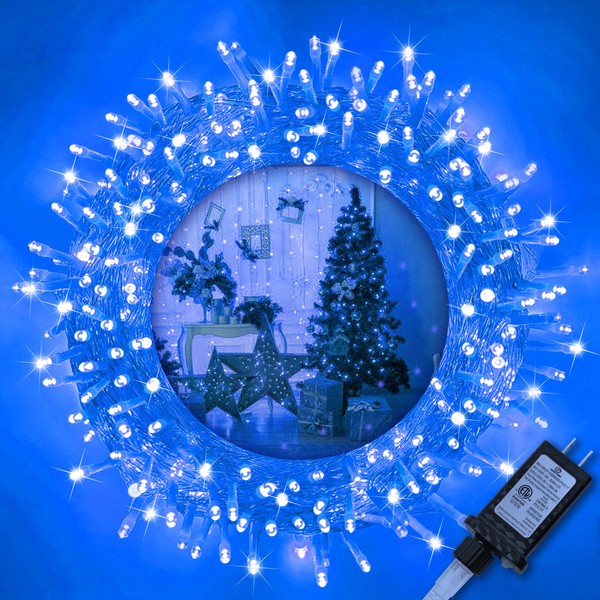 39ft 100 LED Christmas String Lights Indoor，Warm White Waterproof Christmas