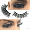 False Eyelashes 15mm Faux Mink Lashes 3D Natural Eye lashes