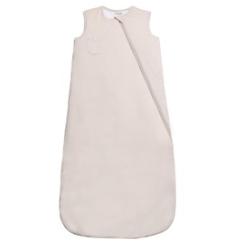 Sleepah Baby Super Soft Rayon Made from Bamboo Sleep Sack - Sleeping Bag (4.0 TOG) for Babies and Toddlers for Cooler, Light Grey, S (0-6 months)