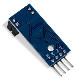Podazz 5pcs LM393 Chip Motor Measurement Comparator Speed Sensor Module Slot Infrared Optocoupler, Motor Test Module, Counter Module for MCU Arduino
