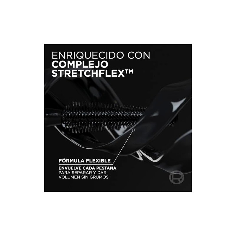 L'Oréal Paris Panorama Máscara Pestañas Voluminizadora Lavable, Ojos Más Grandes,