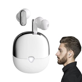 Wireless Headphones - Wireless in Ear Headphones Earbuds - Clear Calls Stereo Deep Bass Sound, Long Playtime Headset Electronic Gadgets for Outdoor Travel Sports