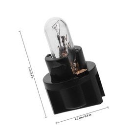 10 piezas Bombillas LED Tablero de Instrumentos Enchufe de Bloqueo Giratorio Luz de Alta Intensidad para Reemplazo Panel de Coche Resistente al Agua y Polvo
