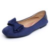 VenusCelia Zapatos planos con punta de azulejo para mujer, Flor