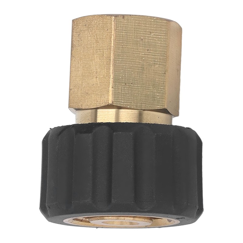 Pressure Washer Adapter Brass Rubber Anti Corrosion G1/4in to M22