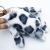Sqzrpomddy Keychain, Keychain, Cute, Leopard Pattern, Fluffy, Keyring, Hanging Bag,