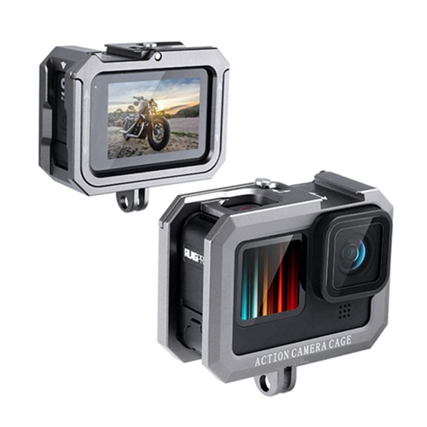 Black Accessories Aluminum Alloy Frame Housing Case for GoPro Hero109