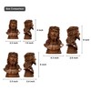 BGCarvedGrace Jesus Christ Bust Statue, Crown of Thorns