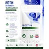 Biotin 10000mcg Tablets (Vegan) Hair, Skin and Nails Support, Vitamins