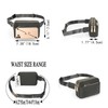 UTO-Fanny-Pack-for-Women-Belt-Bag Waterproof Nylon Fashion Slim Lightweight Waist Pack with 3