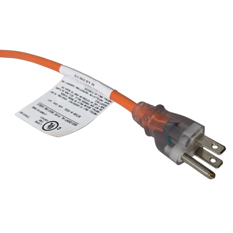 6 Foot Pipe Heating Cable, Turns On and Off Automatically