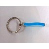 Shalom & Star Wavy Blue Key Chain in Black Box