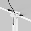 Maytoni Modern Recessed Spotlight Focus T LED Including White Aluminium