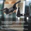 Camper Shower Dual Faucet, RV Shower Faucet Replacement,RV Shower Faucet