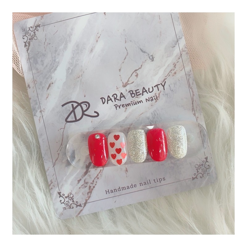 Next day delivery⭐Red Heart Nail⭐ / 다음날발송⭐레드하트네일⭐