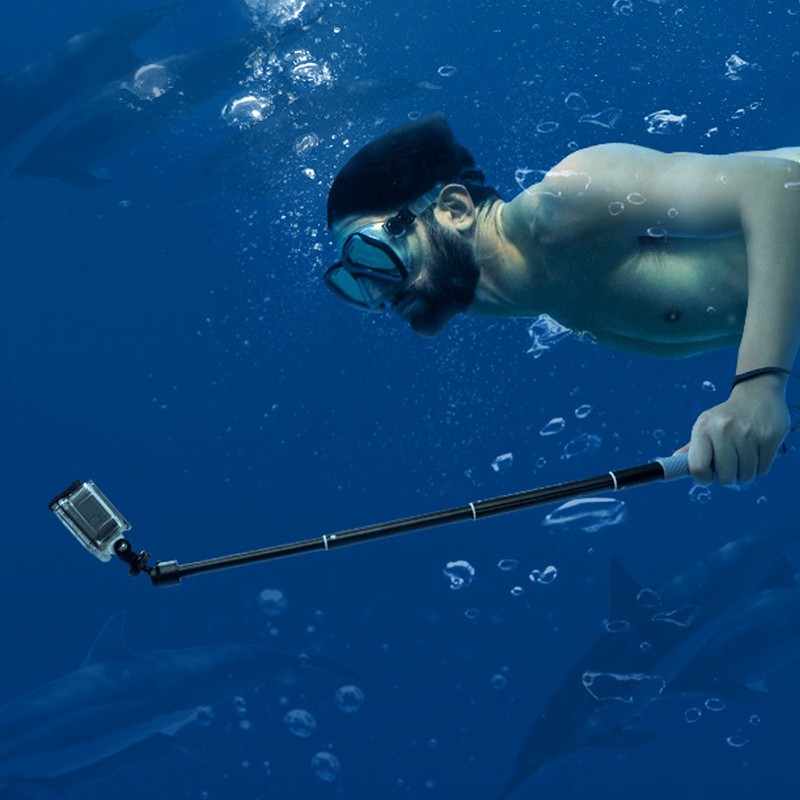 Extension Selfie Stick 360 Degree Rotation Waterproof Aluminum Alloy for