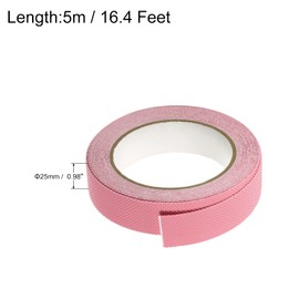 PATIKIL 1 Inch x 16.4 Feet Anti Slip Grip Tape, Non-Slip Traction Tape Waterproof for Stairs Outdoor Indoor, Pink