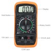 DIGFLEX Volt Testing Digital Multimeter Voltmeter Ammeter AC DC Meter