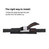 Ayaport Lashing Strap Tie Down Straps Cam Buckle Straps 12ft