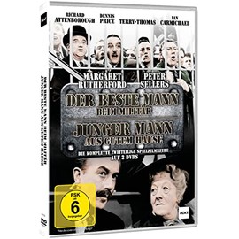 Der beste Mann beim Militär (Private's Progress) + Junger Mann aus gutem Hause (I'm All Right, Jack!) Die kpl. Spielfilmreihe mit Peter Sellers und MISS MARPLE (Margaret Rutherford)