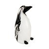 Glass Animal Paperweights Figurine - Black & White Penguin