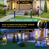XANGQAN Dusk to Dawn Outdoor Post Lights Light Hardwired 120V