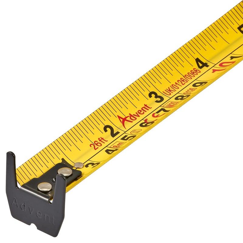 Advent Professional Dual Printed 8m/26ft Tape Measure - ATM4-8025D