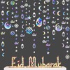 68 ft Eid Decorations Iridescent Eid Mubarak Garland Ramadan Hanging