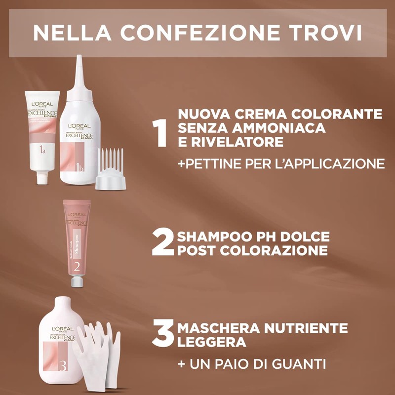 Colorazione Senza Ammoniaca 3u Dark Brown Universal Colours