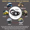 LEDMIRCY LED Rock Lights Green Kit 4PCS for Off Road