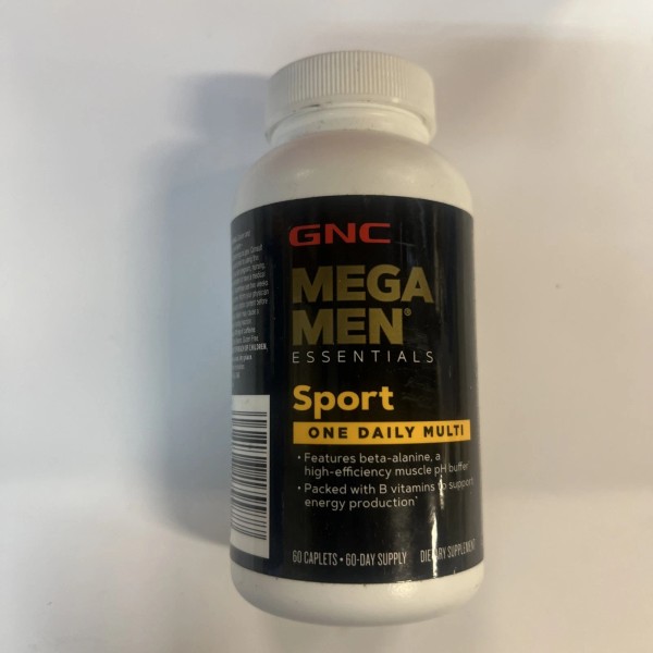 GNC Mega Men Sport One Daily Dietary Supplement (60 Caplets)