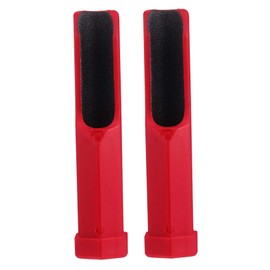 Mipcase 2Pcs Billiard Tip Shaper Burnisher File Essential Pool Repair Tool Compact Design for Smooth Surface for Safe Use for Optimal Chalk Retention and Tip Shaping
