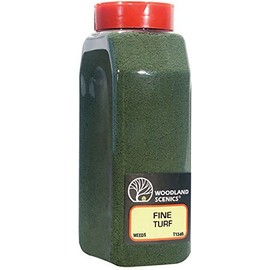 Woodland Scenics Model Railroad Landscape Fine Turf Shaker Canister Weeds