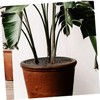 NOLITOY Flowerpot Protective Mesh Cover Cuttable for Planters Prevents Digging