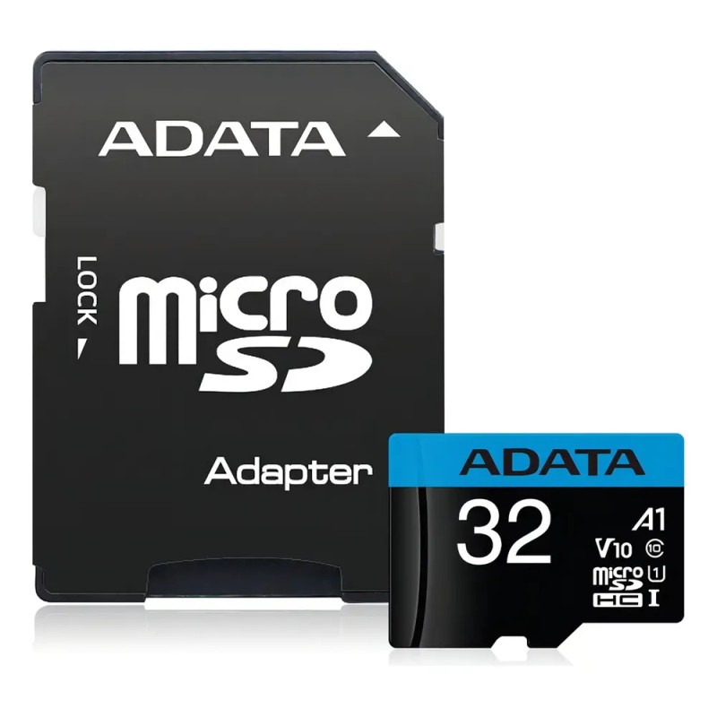 Tarjeta de memoria Adata AUSDH32GUICL10A1-RA1 Premier con adaptador SD 32GB