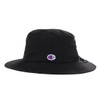 Champion 187-0114 Flat Brim Hat, Black, 58 cm