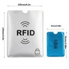 Schembo 16 RFID Blocking Sleeves Set (12 Colorful Credit Card